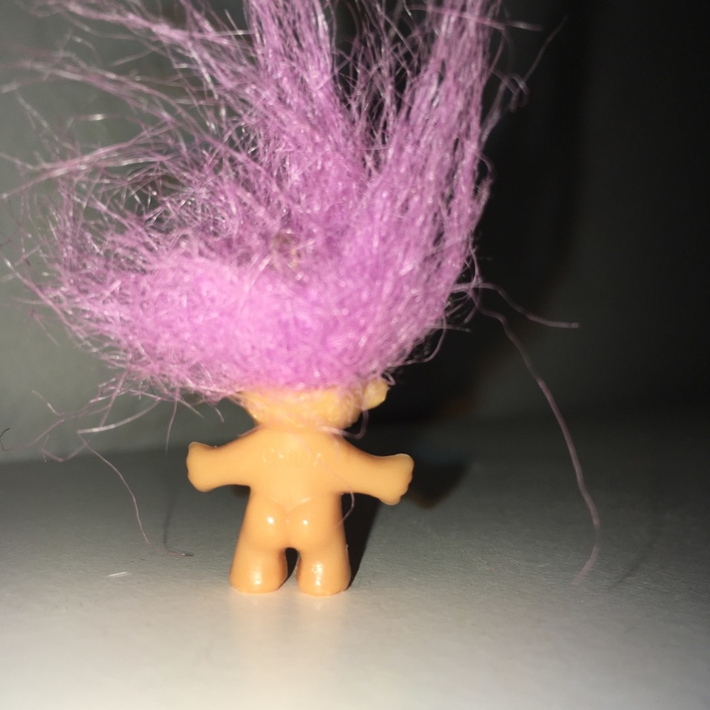 Vintage 90’s Troll doll charm pendant by RUSS - Picture 2 of 4